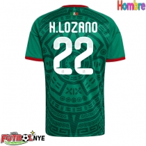 Camiseta México Hirving Lozano #22 Primera Equipación Mundial 2026 manga corta